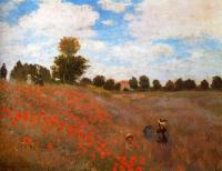 Monet, Claude Oscar - Wild Poppies, Near Argenteuil